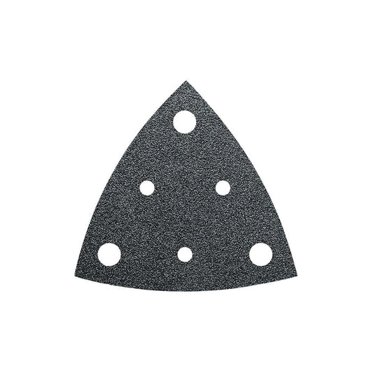 FEIN 80 x 80mm Perforated Triangular Sanding Sheets (5 Pack)