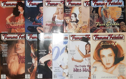 FEMME FATALES MAGAZINE V4-V6 Set of 12