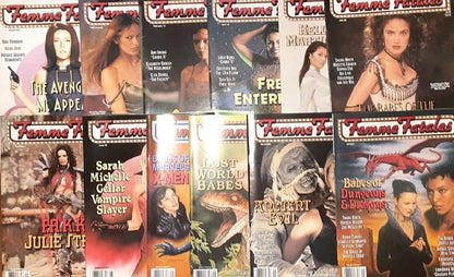 FEMME FATALES MAGAZINE V7-V9 Set of 12
