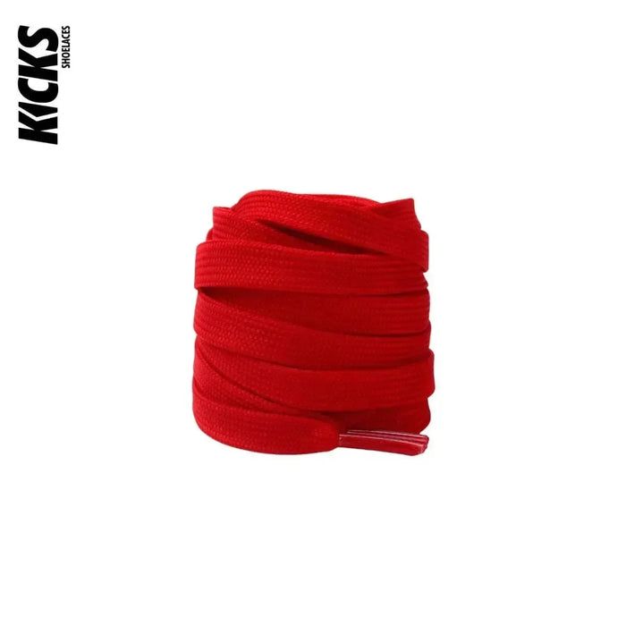 Red / 100 CM / 39 IN / Thick Laces | 10 mm