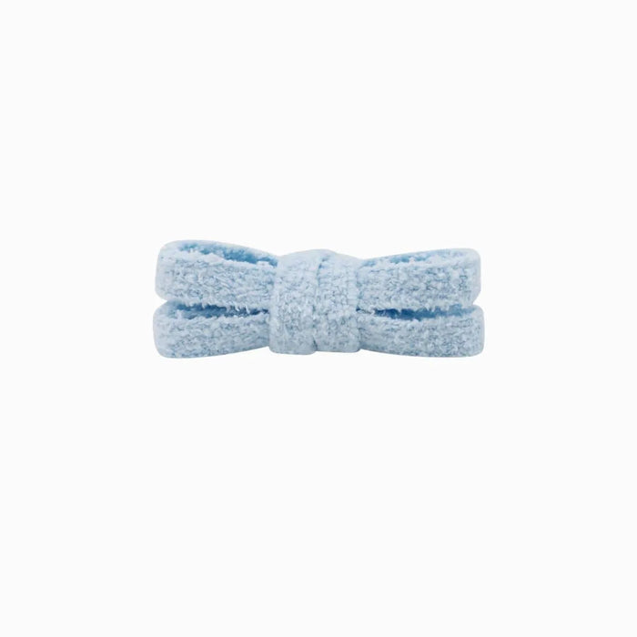 Light Steel Blue Fluffy Fat Laces
