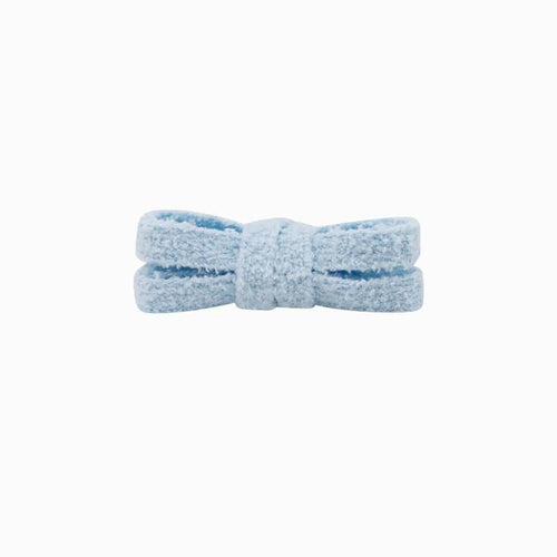 Light Steel Blue Fluffy Fat Laces