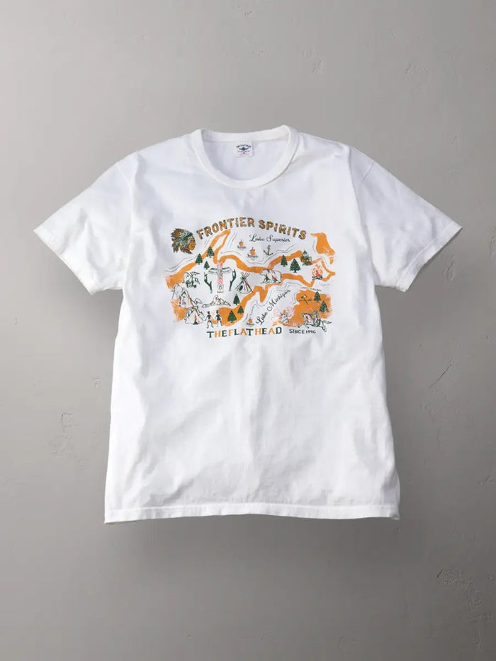 FN-THC-056 T-SHIRT - FRONTIER SPIRITS - WHITE