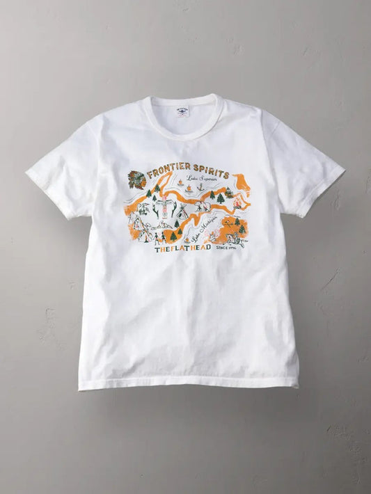 FN-THC-056 T-SHIRT - FRONTIER SPIRITS - WHITE