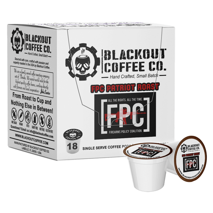 FPC PATRIOT [MEDIUM] ROAST COFFEE PODS 18CT