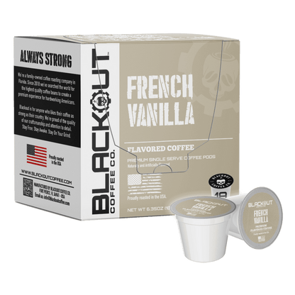 FRENCH VANILLA FLAVORED COFFEE PODS 18CT