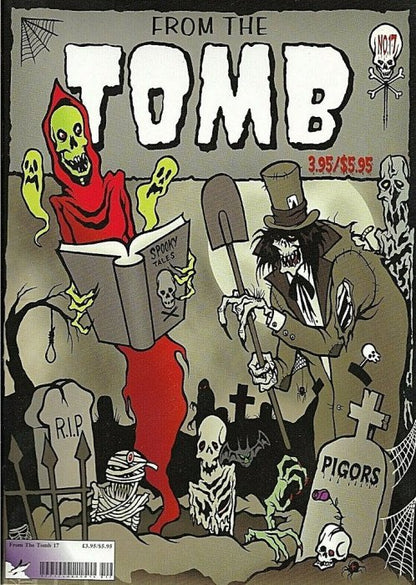 FROM THE TOMB UK FANZINE Set of 8