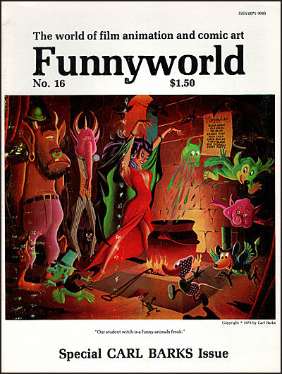 FUNNYWORLD The World of Film Animation and Comic  #16