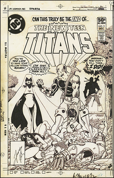 GEORGE PEREZ'S NEW TEEN TITANS Artist's Edition