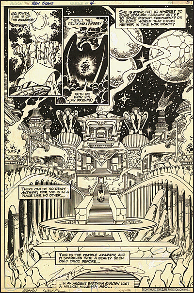 GEORGE PEREZ'S NEW TEEN TITANS Artist's Edition