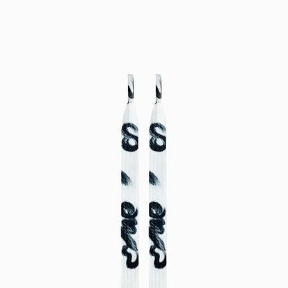 Black / 120 CM / 47 IN / Colored Shoe Laces | 8 mm