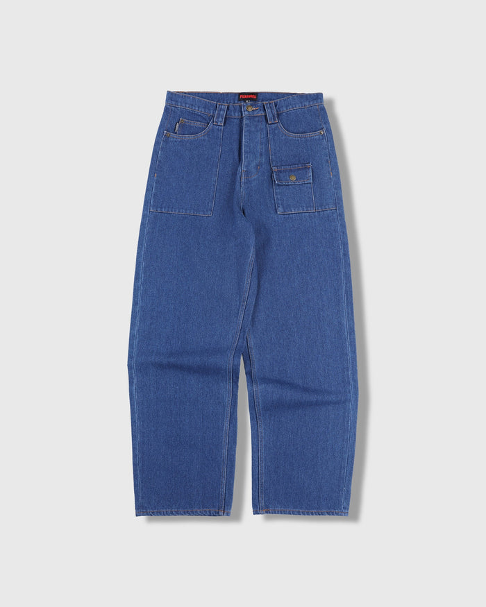 GRIND BAGGY JEANS - INDIGO