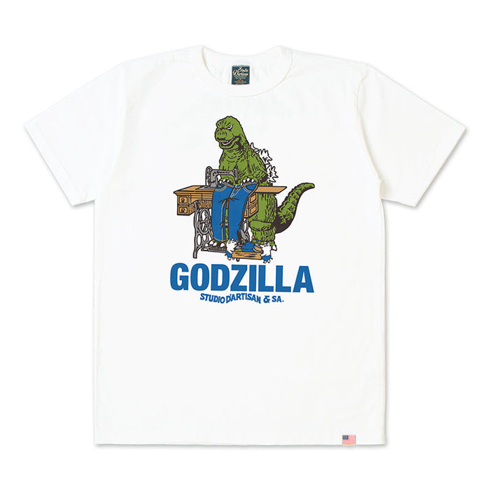 GZ-015 Godzilla collaboration T-shirt - WHITE