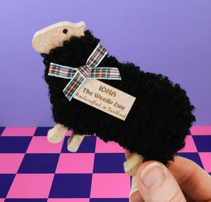 Hairy Coo & Co. - Standing Woolly Ewe Ornaments