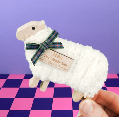 Hairy Coo & Co. - Standing Woolly Ewe Ornaments