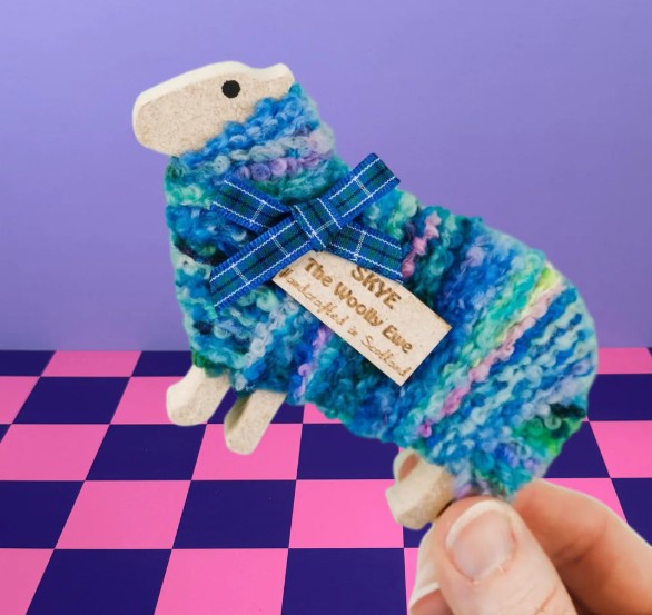 Hairy Coo & Co. - Standing Woolly Ewe Ornaments