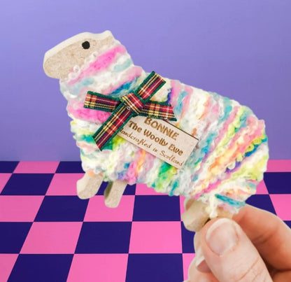 Hairy Coo & Co. - Standing Woolly Ewe Ornaments