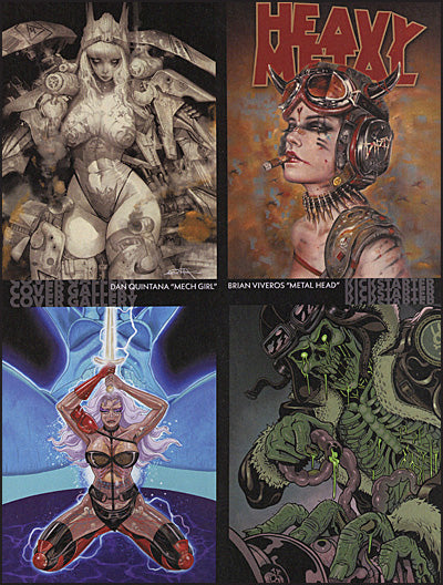 HEAVY METAL MAGAZINE #1 David Palumbo Cover