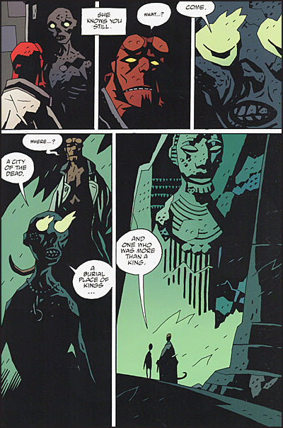 HELLBOY ARTISTS COLLECTION Richard Corben
