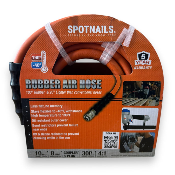 Hose & Couplings Complete for Spotnails SFC240 Compressor (10m)