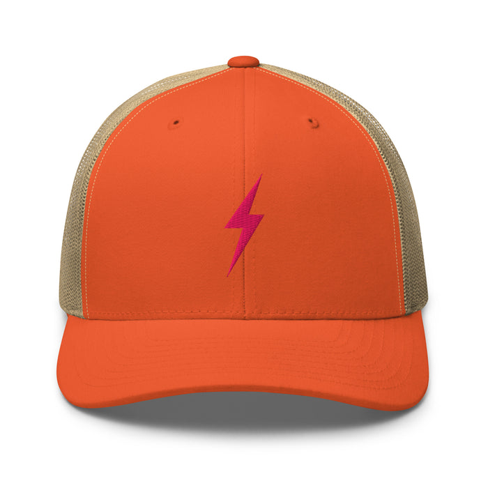 Rustic Orange/ Khaki / One Size Fits Most / Trucker Cap