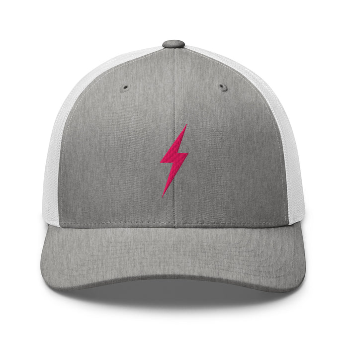 Heather Grey/White / One Size Fits Most / Trucker Cap