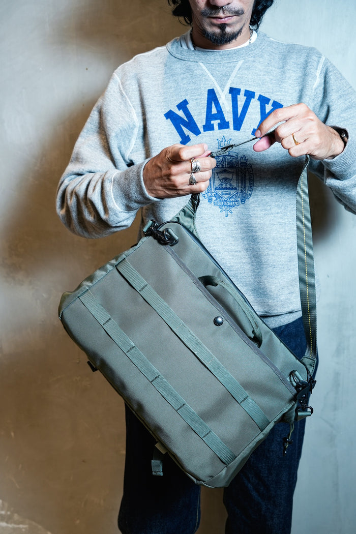 HWN-0061 WINGMAN 4WAY BAG - SAGE GREEN