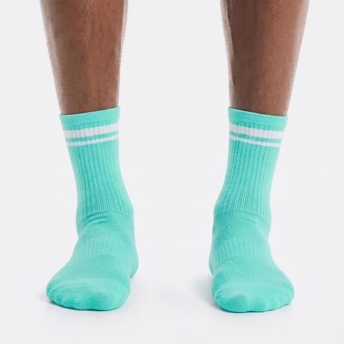 Electric Mint / Unisex US 6 - 12 / Crew Sock | 100% Nylon