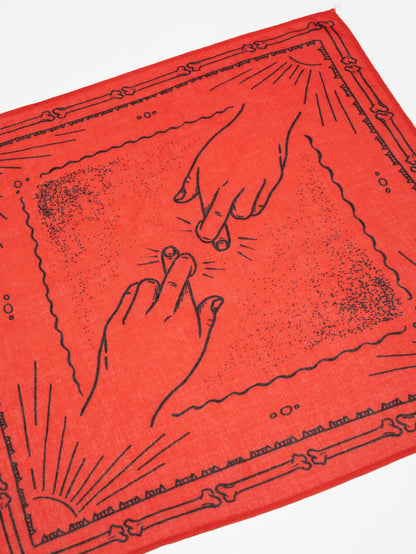 Ingrid Bandana Double Cross - Red