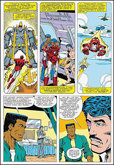 IRON MAN ARMOR WARS Omnibus Mark Bright Cover