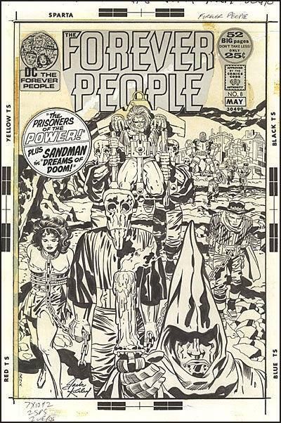 JACK KIRBY FOREVER PEOPLE Artist's Edition