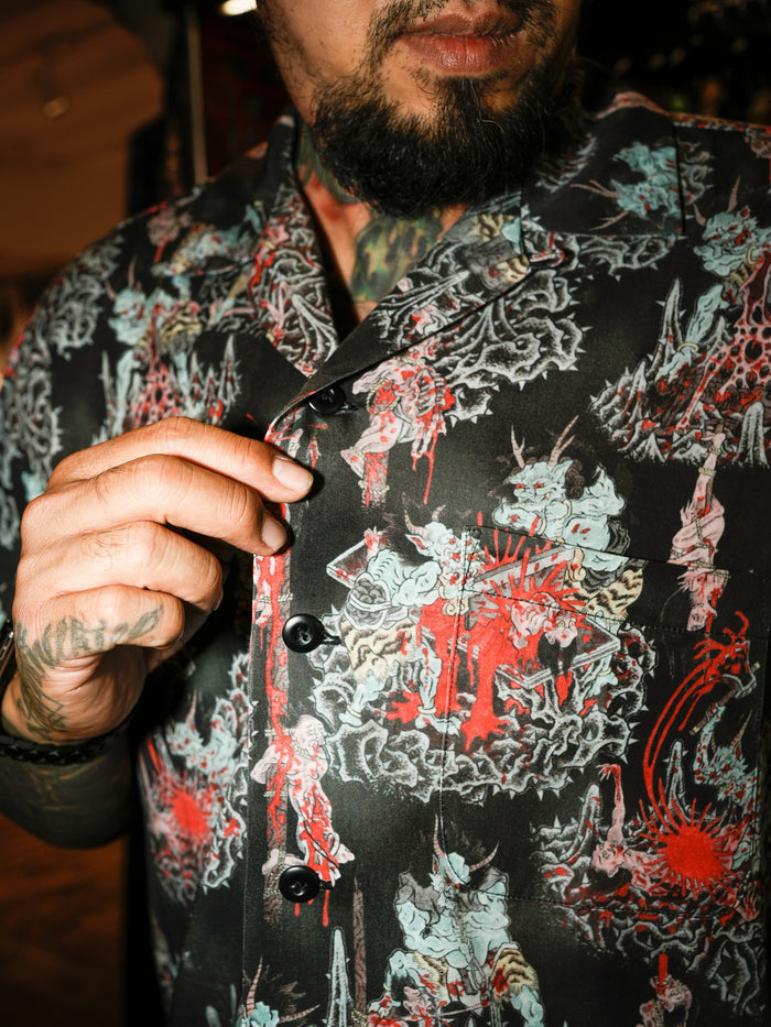 JOE CHATT HELL SHIRT - MULTI
