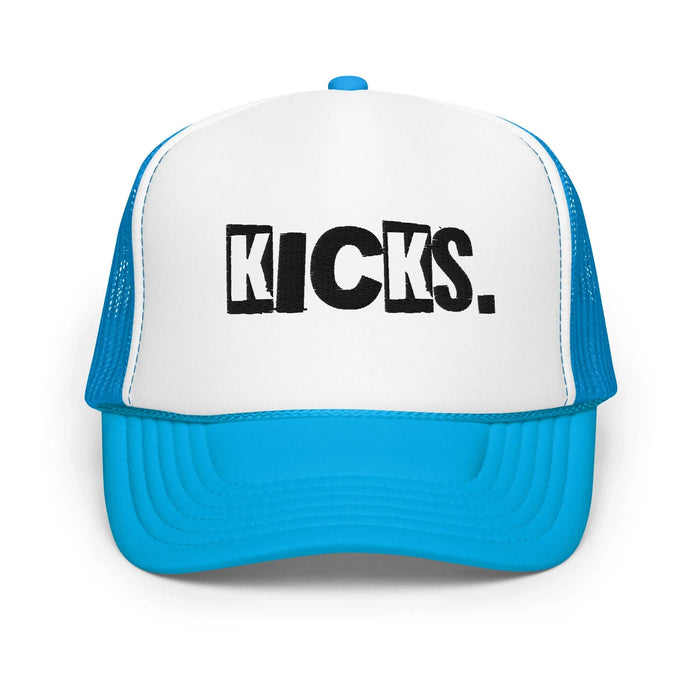 Blue / White / Blue / One Size Fits Most / Trucker Hat | Embroidered