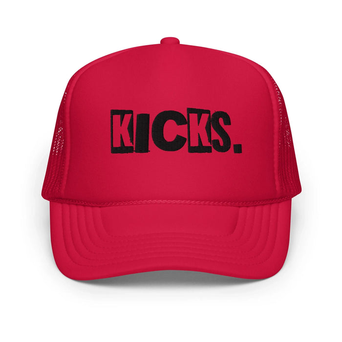 Red / One Size Fits Most / Trucker Hat | Embroidered