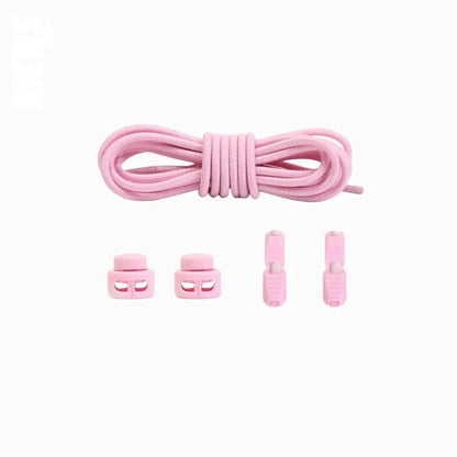 Light Pink / One Size Fits All / Bungee Shoe Laces | 3mm Wide