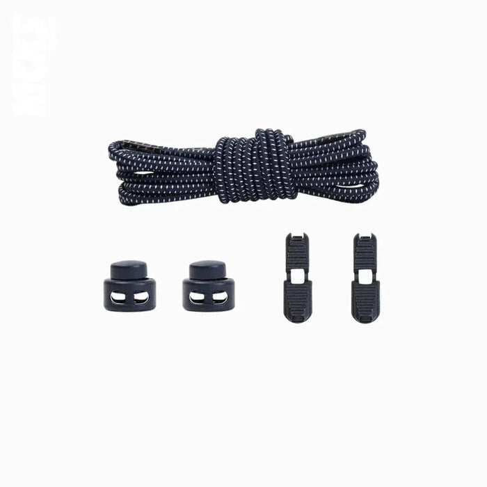 Navy Blue / One Size Fits All / Bungee Shoe Laces | 3mm Wide