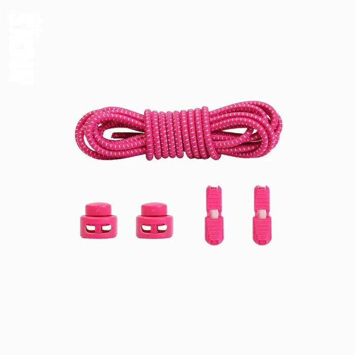 Hot Pink / One Size Fits All / Bungee Shoe Laces | 3mm Wide