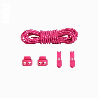 Hot Pink / One Size Fits All / Bungee Shoe Laces | 3mm Wide
