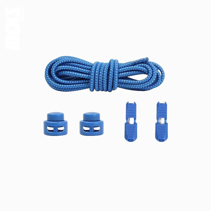 Kicks Speed Laces royal blue elastic running shoelaces for sport and fitness by Kicks Shoelaces