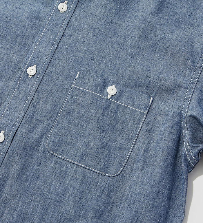 KST063-100 WORK SHIRTS L/S - OW CHAMBRAY