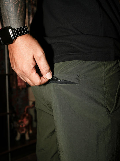 L. MOSQUITO TATTOO SHORTS - GREEN