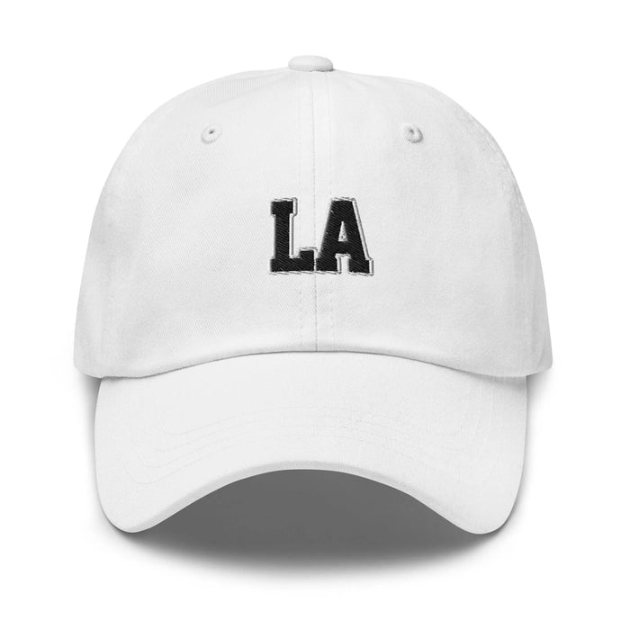 White / One Size Fits Mos / Dad Hat | Embroidered