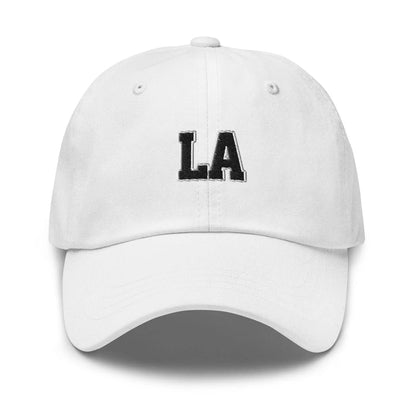 White / One Size Fits Mos / Dad Hat | Embroidered