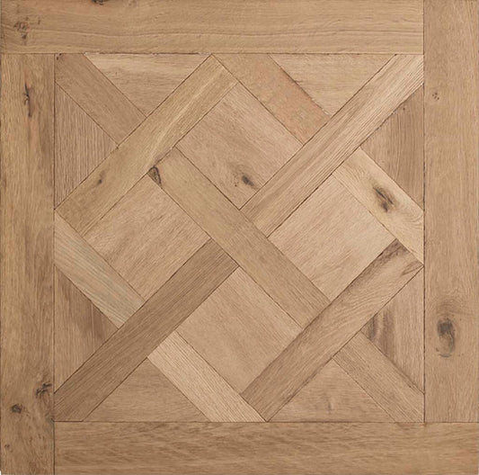 Lalegno Versailles Engineered Oak Flooring – panel - 20/6 × 800 × 800mm
