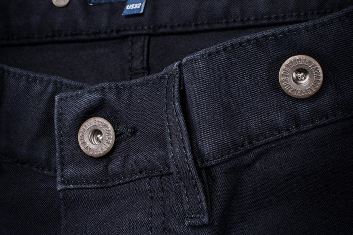 LE PANTALON "PENITENCIER" MOLESKINE - NOIR