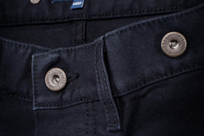 LE PANTALON "PENITENCIER" MOLESKINE - NOIR