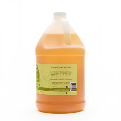 Lemongrass Zinger Natural Organic Body Wash