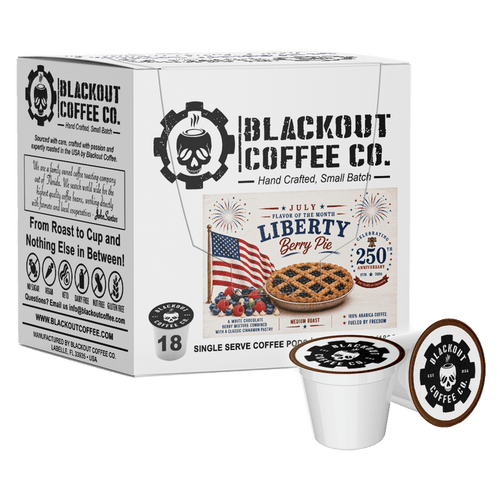 LIBERTY BERRY PIE FLAVORED COFFEE PODS 18CT