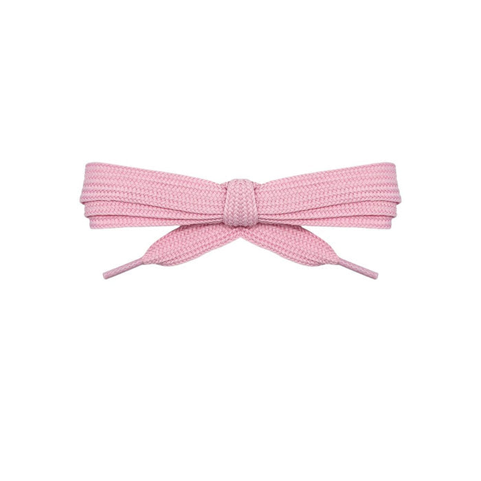 Light pink flat replacement shoe laces for Adidas Campus shoes by Kicks Shoelaces