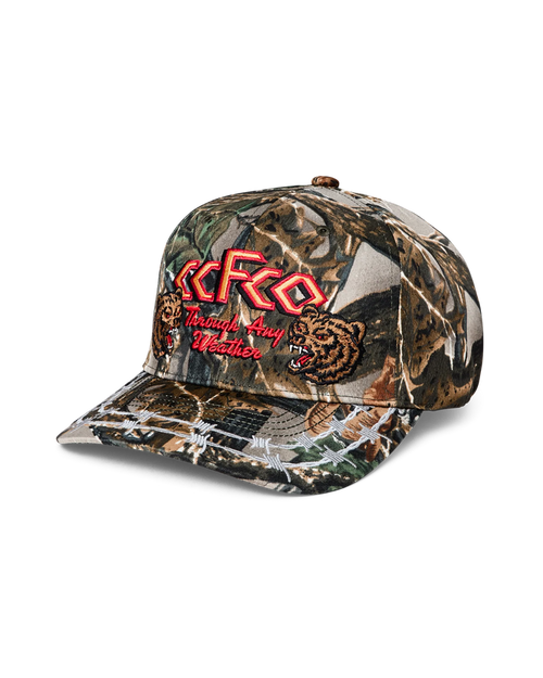 LOGGER CAP - GREEN CAMO/ANY WEATHER
